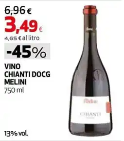 Extracoop Vino Chianti DOCG Melini offerta