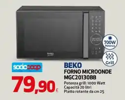Extracoop Beko forno microonde offerta
