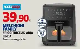 Extracoop Melchioni Family friggitrice ad aria linda offerta