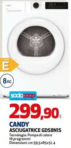 Extracoop Candy asciugatrice offerta