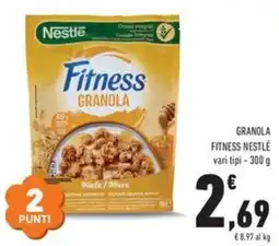 Conad City Fitness Granola Nestlé offerta