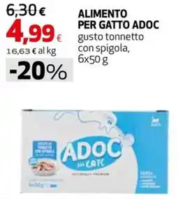 Extracoop Alimento per gatto Adoc offerta