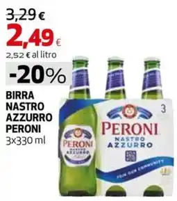 Extracoop Birra Nastro Azzurro Peroni offerta