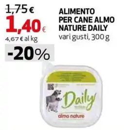 Extracoop Alimento per cane Almo Nature Daily offerta