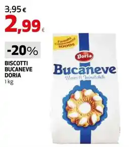 Extracoop Biscotti Bucaneve Doria offerta