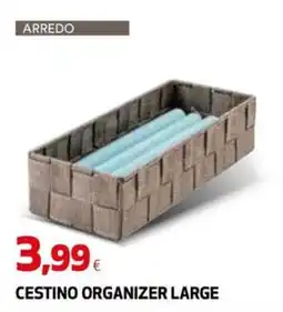 Extracoop Cestino organizer large offerta