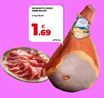 Prosciutto crudo Assisi Salumi