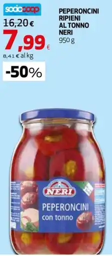 Extracoop Peperoncini con tonno Neri offerta