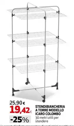 Extracoop Stendibiancheria a torre modello Icaro Colombo offerta