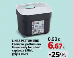 Extracoop LINEA PATTUMIERE pattumiera linea ready to collect offerta