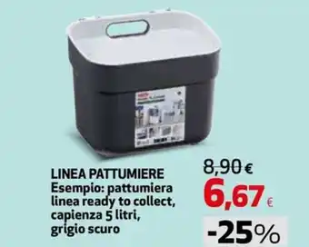 LINEA PATTUMIERE pattumiera linea ready to collect