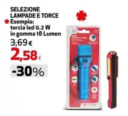 Extracoop torcia led offerta