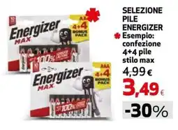 Extracoop Energizer pile offerta
