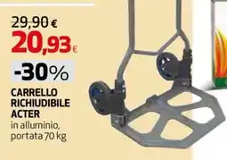 Extracoop Carrello richiudibile Acter offerta