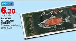 Extracoop Salmone affumicato Riunione offerta