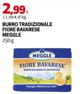 Extracoop Burro tradizionale fiore bavarese Meggle offerta