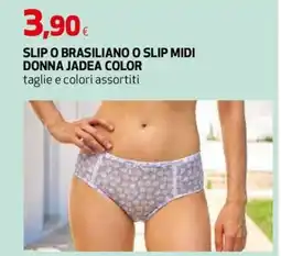 Extracoop Slip o brasiliano o slip midi donna jadea color offerta