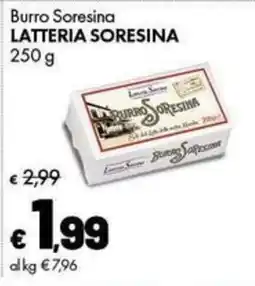 Supermercati Vinci Burro Sorensina offerta