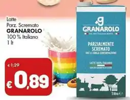 Supermercati Vinci Latte Parz. S cremato Granarolo offerta