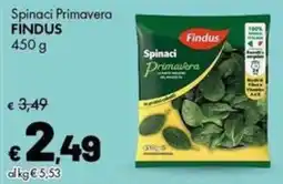 Supermercati Vinci Spinaci Primavera Findus offerta