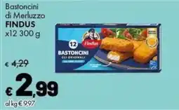Supermercati Vinci Bastoncini di Merluzzo Findus offerta