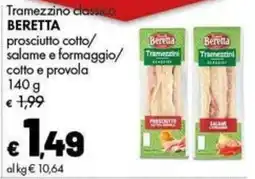 Supermercati Vinci Tramezzino classico Beretta offerta
