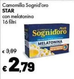 Supermercati Vinci Camomilla Sognid'oro STAR con melatonina offerta