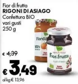 Supermercati Vinci Fior di frutta Rigoni di Asiago offerta