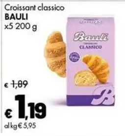 Supermercati Vinci Croissant classico BAULI offerta