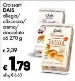Supermercati Vinci Croissant DAIS albicocca offerta