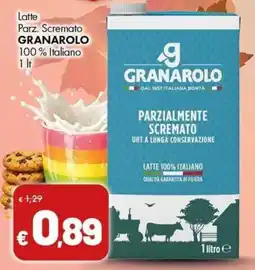 Supermercati Vinci Latte parzialmente scremato Granarolo offerta