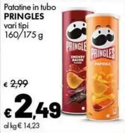 Supermercati Vinci Patatine in tubo Pringles offerta