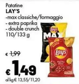 Supermercati Vinci Patatine LAY'S offerta