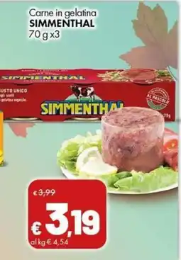 Supermercati Vinci Carne in gelatina Simmenthal offerta