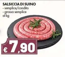 Supermercati Vinci Salsiccia di suino offerta