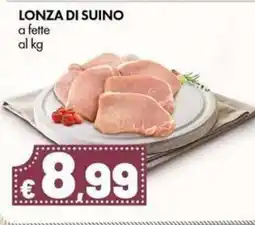 Supermercati Vinci Lonza di suino offerta