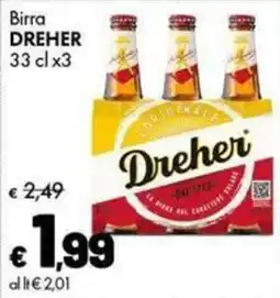 Supermercati Vinci Birra Dreher offerta