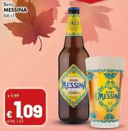 Supermercati Vinci Birra Messina offerta