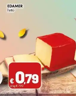 Supermercati Vinci Edamer l'etto offerta