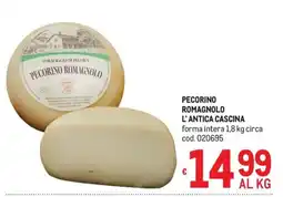 Metro Pecorino Romagnolo L'Antica Cascina offerta