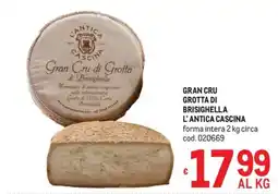 Metro Gran Cru di Grotta di Brisighella L'Antica Cascina offerta