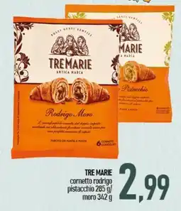 Ciro Amodio Tre Marie cornetto rodrigo pistacchio offerta