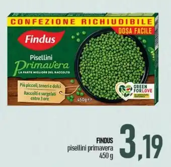 Findus pisellini primavera