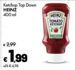 Supermercati Vinci Ketchup Top Down Heinz offerta
