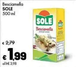 Supermercati Vinci Besciamella SOLE offerta