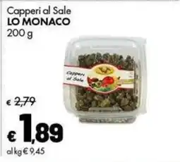 Supermercati Vinci Capperi al Sale LO MONACO offerta