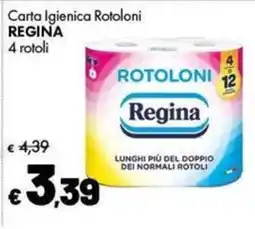 Supermercati Vinci Carta igienica Rotoloni Regina offerta