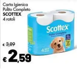 Supermercati Vinci Carta Igienica Pulito Completo Scottex offerta