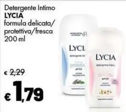 Supermercati Vinci Detergente Intimo LYCIA offerta