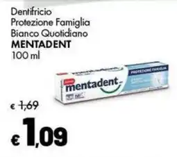 Supermercati Vinci Dentifricio Protezione Famiglia Bianco Quotidiano Mentadent offerta